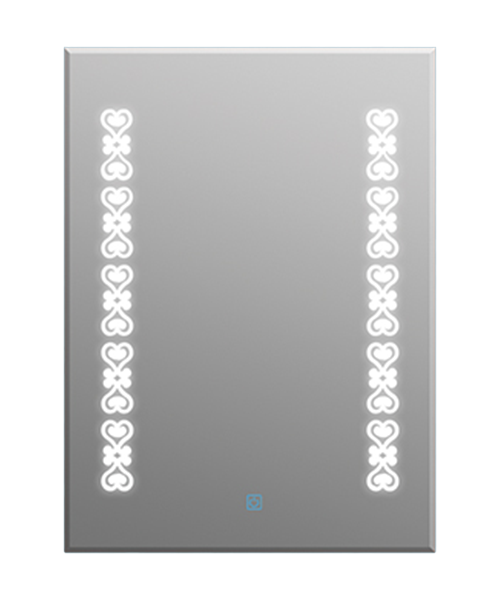 Pencahayaan lembut 50/60Hz, kalis air Penderia Sentuhan Pintar berkualiti tinggi Lampu LED Berubah Warna Cermin Bilik Mandi Pintar JH-D910